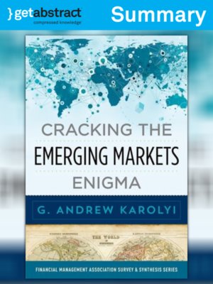 cover image of Cracking the Emerging Markets Enigma (Summary)